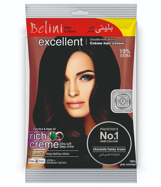 BELINI HAIR COLOR CHOCOLTE HONEY BROWN SACHET 